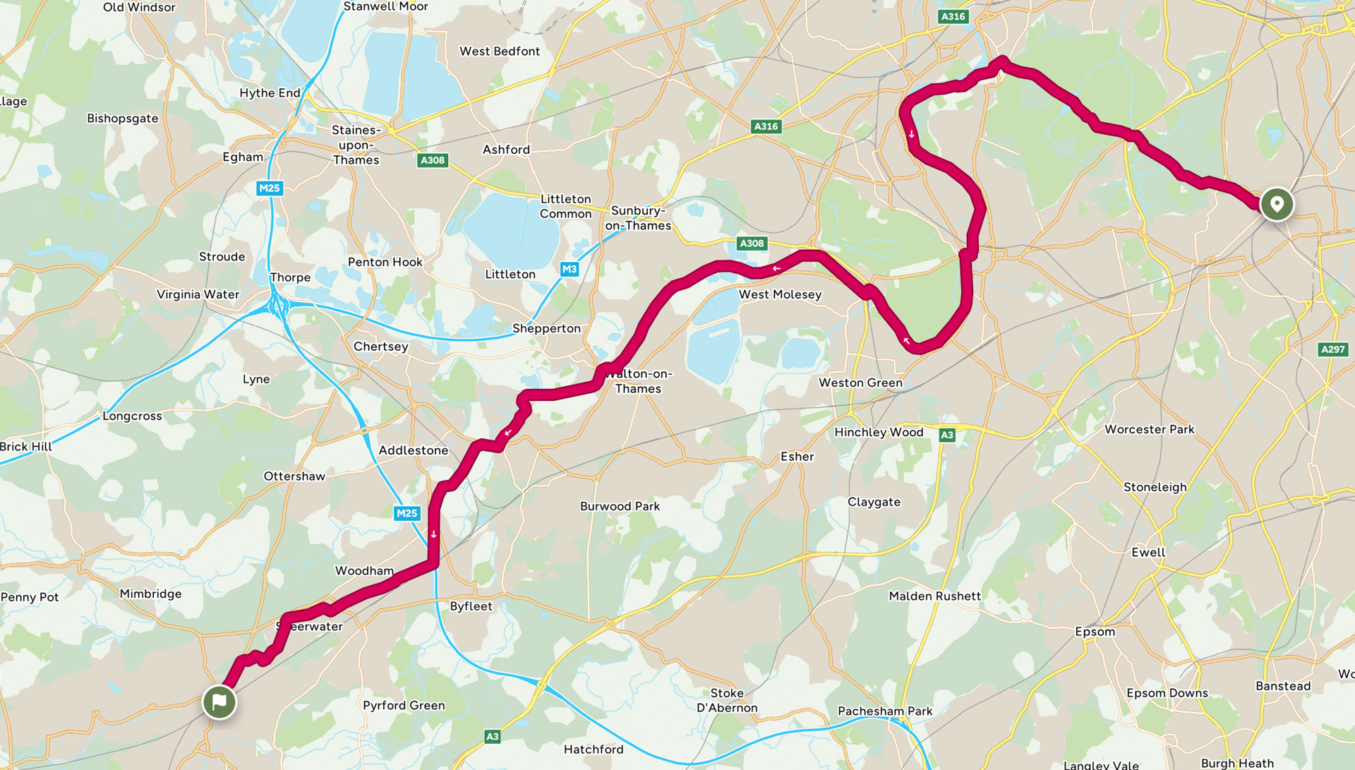 Route for Day 24