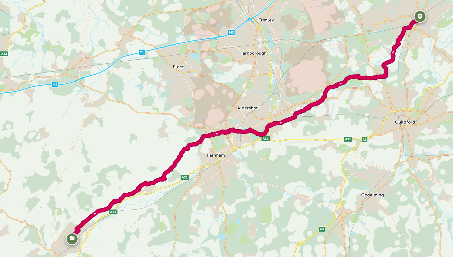 Route for Day 25