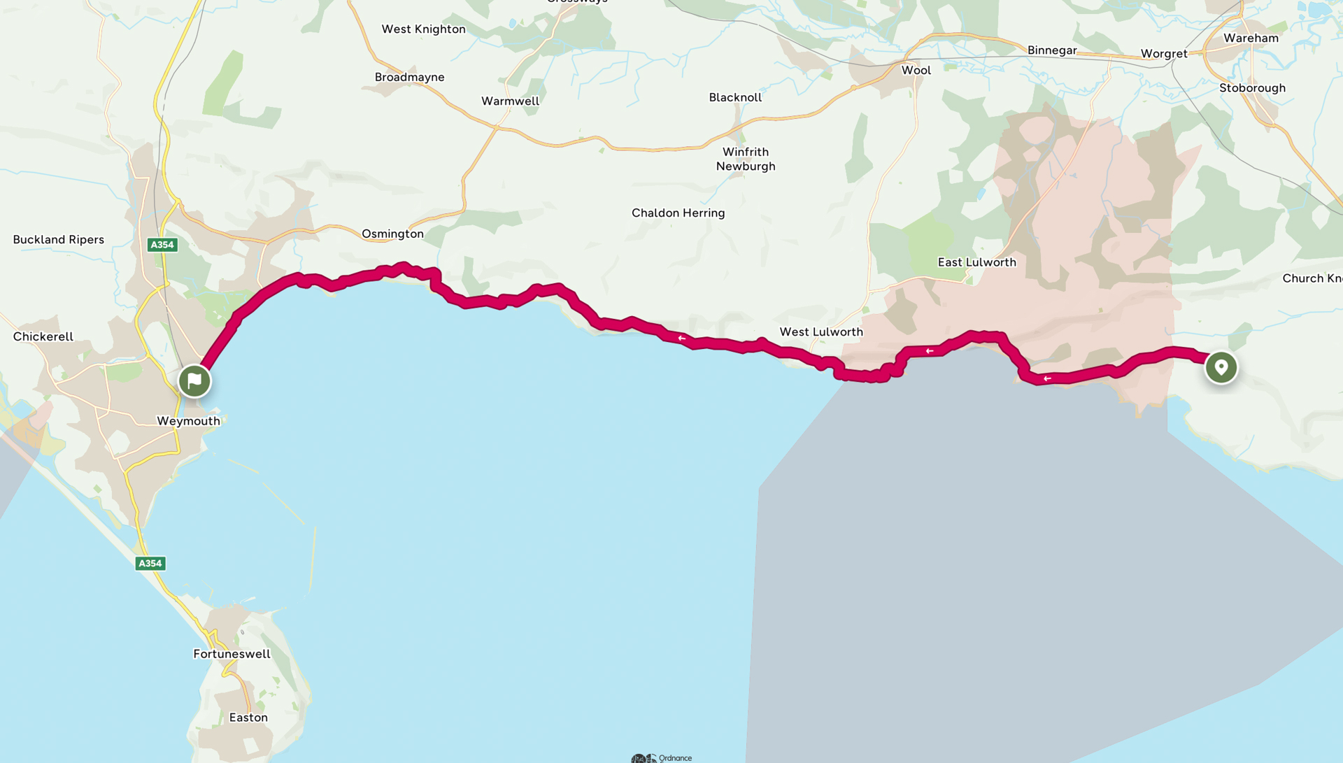 Route for Day 30