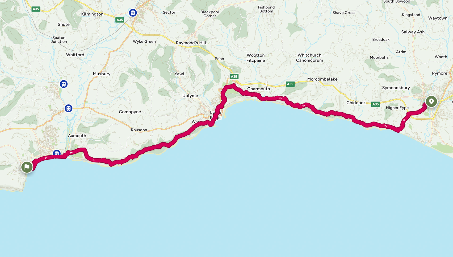 Route for Day 32