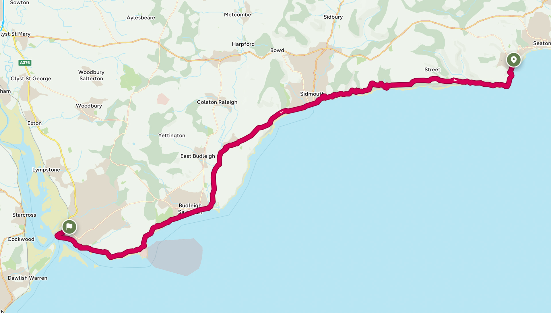 Route for Day 33