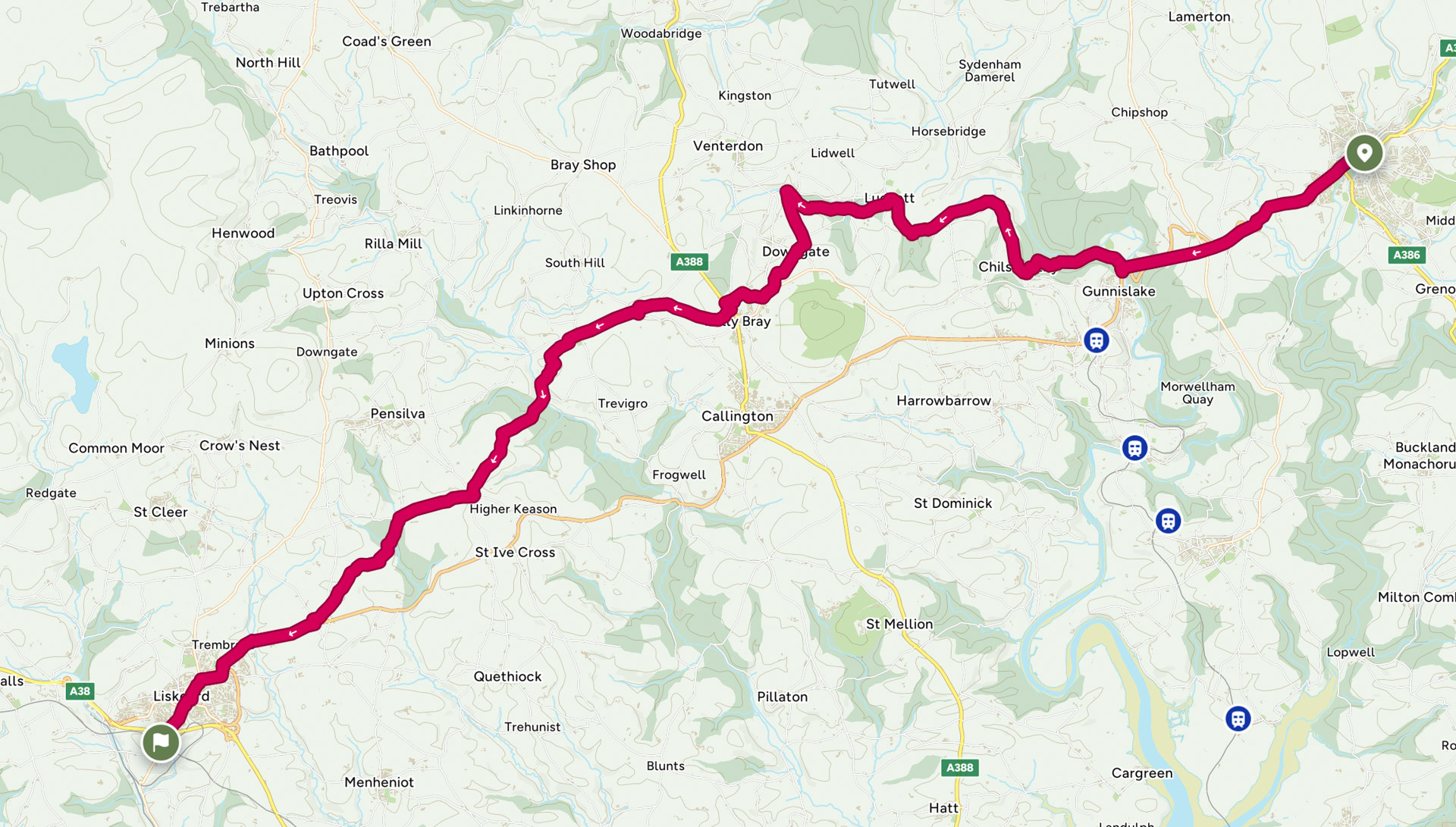 Route for Day 36