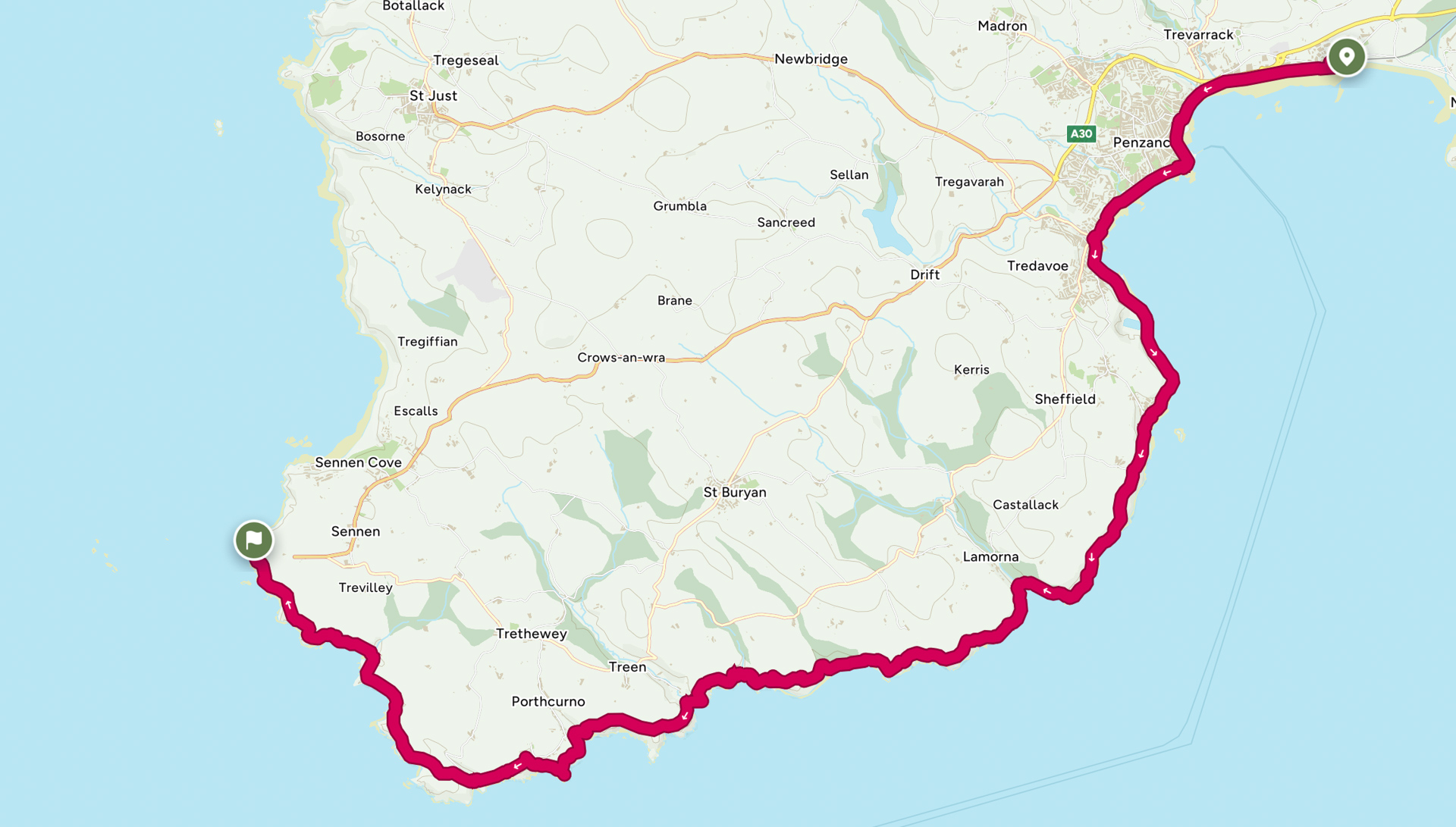 Route for Day 42