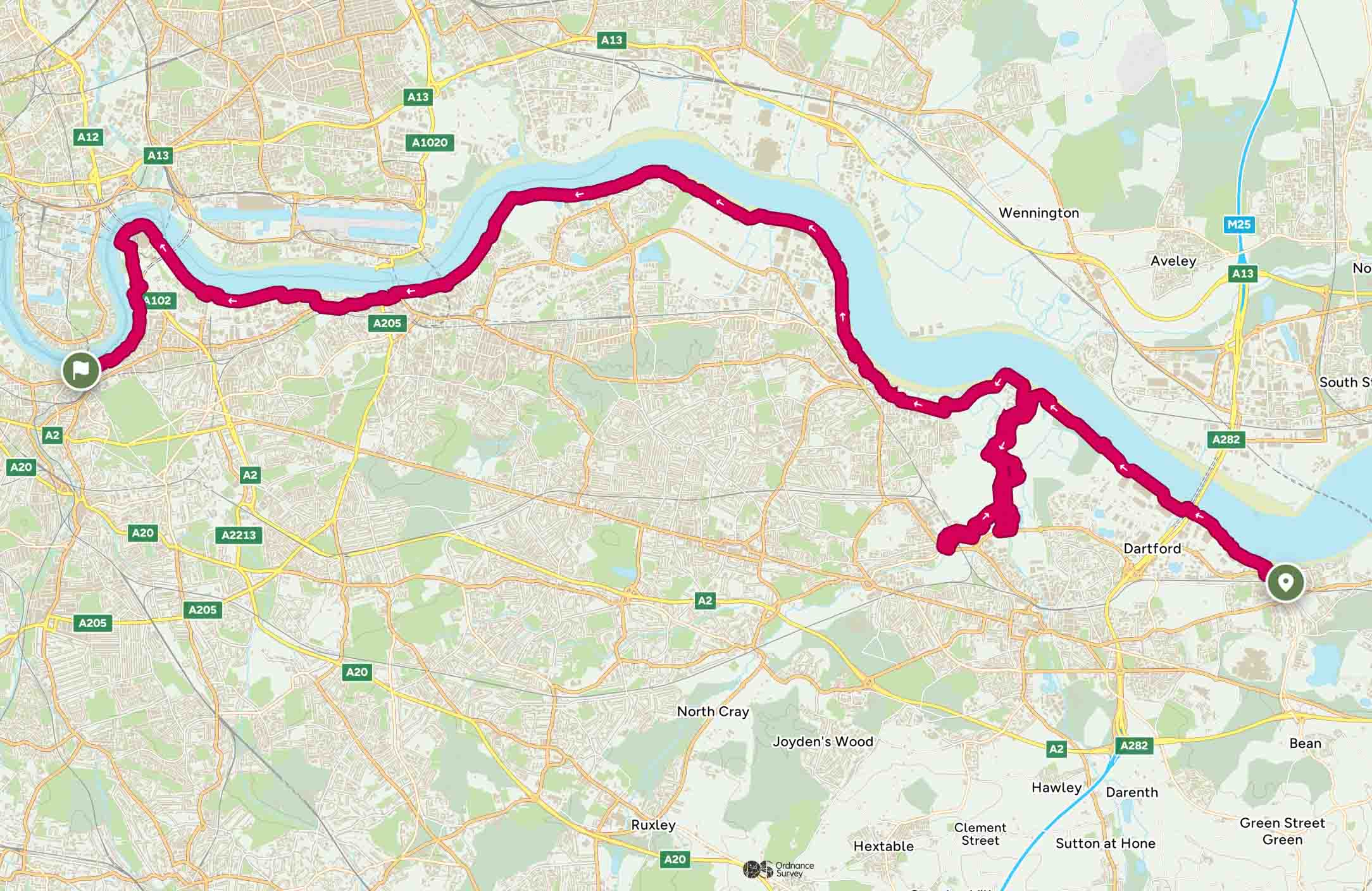 Route for Day 22