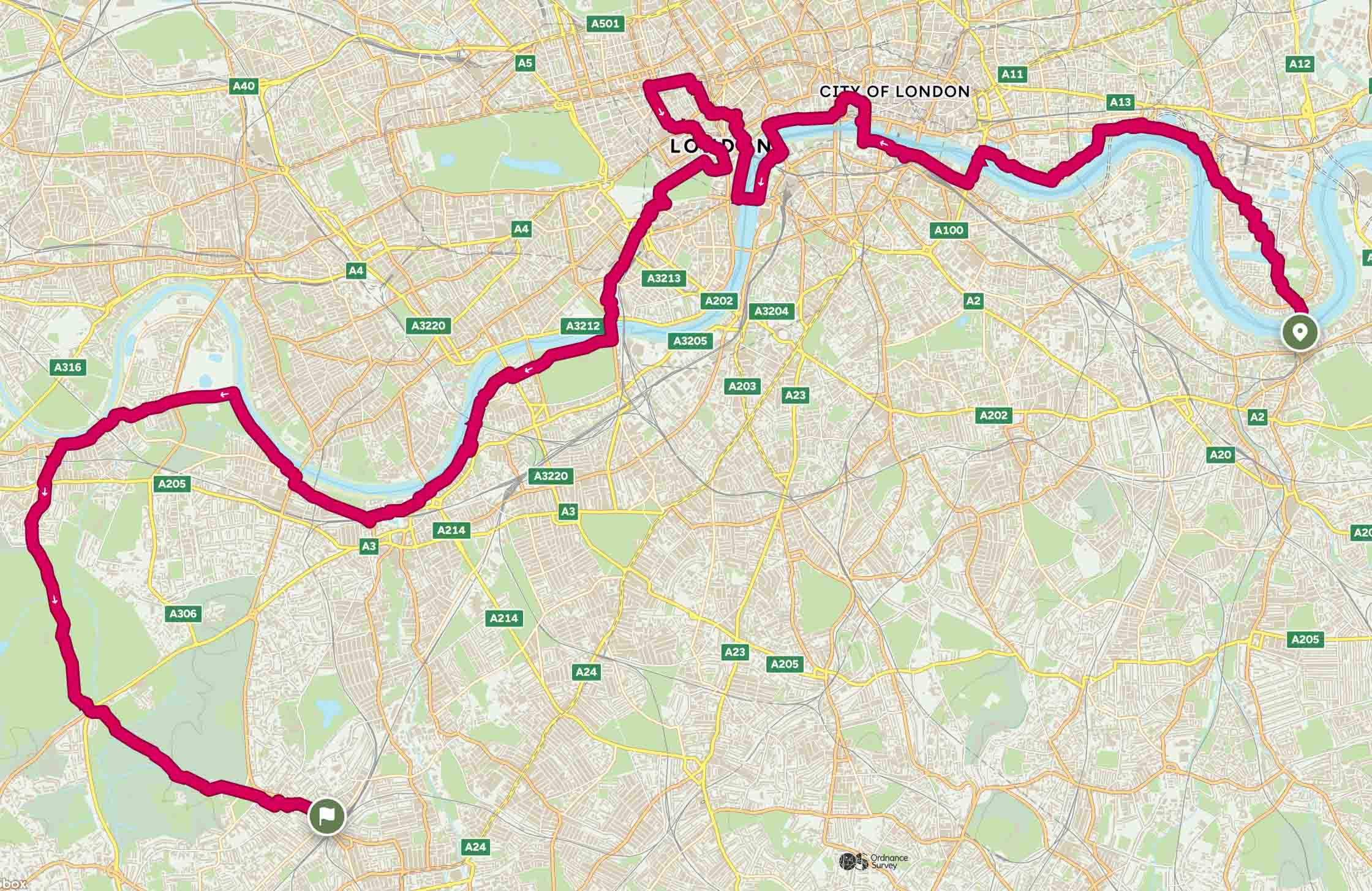 Route for Day 23